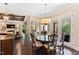 Breakfast nook with a round table and chairs near the kitchen at 2117 Blue Haven Ct, Wake Forest, NC 27587