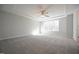 Spacious bedroom with carpet flooring and ceiling fan at 49 Abingdon Farms Dr, Selma, NC 27576