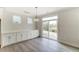 Bright breakfast nook with access to backyard patio at 2109 Seneca Dr # 35, Raleigh, NC 27604
