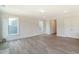 Spacious dining room with hardwood floors and access to the backyard at 2109 Seneca Dr # 35, Raleigh, NC 27604