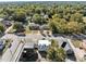 Aerial view of property and nearby buildings at 810 E Edenton St, Raleigh, NC 27601