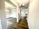 Bright dining room with wood floors and crown molding at 333 Hopewell Branch Ct, Smithfield, NC 27577