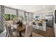 Modern kitchen with stainless steel appliances and granite countertops at 385 Swift Creek Farm Ln, Clayton, NC 27520