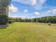 Large backyard with fence and pasture at 548 Double N Rd, Pittsboro, NC 27312