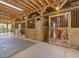 Multiple horse stalls in a well-kept barn at 548 Double N Rd, Pittsboro, NC 27312