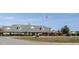 Community clubhouse with welcoming entrance at 15 Brandon Pines Ct, Pittsboro, NC 27312