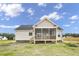 House with a screened porch and backyard at 45 S Harper Faith Way, Benson, NC 27504