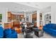 Bright kitchen with an island, stainless steel appliances, and hardwood floors at 488 Colvard Farms Rd, Durham, NC 27713