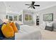 Main bedroom with private bathroom access and sitting area at 488 Colvard Farms Rd, Durham, NC 27713