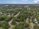 Wide shot of a residential area, showcasing tree-lined streets and houses at 414 Englewood Dr, Chapel Hill, NC 27514