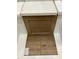 Kitchen design with brown cabinets, quartz countertops, and wood-look flooring at 9228 Leaning Post Rd # 445, Wake Forest, NC 27587