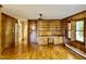 Hardwood floors and built-in shelving at 1016 Driftwood Dr, Siler City, NC 27344