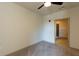 Bedroom with carpet flooring and access to bathroom at 2326 Gathering Sq Ct, Fuquay Varina, NC 27526