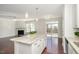 Spacious kitchen featuring granite countertops and island at 517 Birchrun Dr, Durham, NC 27712