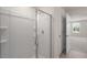 Bathroom with shower and access to bedroom at 2225 Fletchers Ridge Dr, Durham, NC 27703