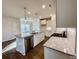 Modern kitchen with granite countertops and white cabinets at 9208 Leaning Post Rd # 449, Wake Forest, NC 27587