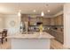Modern kitchen with stainless steel appliances and granite countertops at 108 Northwood Dr, Fuquay Varina, NC 27526