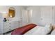 Simple bedroom with a dresser and large window at 732 Apple Churn Dr, Fuquay Varina, NC 27526