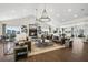 Spacious community room with fireplace and seating at 137 Swain St, Clayton, NC 27527