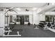 Fitness center featuring weight machines and free weights at 137 Swain St, Clayton, NC 27527