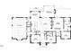 One-story house floor plan with 3 car garage at 349 Brook Green Ln # 19, Pittsboro, NC 27312
