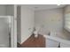 Bathroom features a shower, toilet, and a garden tub at 3181 Hardie St, Creedmoor, NC 27522
