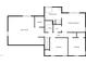 Upper level floor plan showing primary bedroom, bath, laundry, and bonus room at 3181 Hardie St, Creedmoor, NC 27522