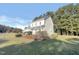 Two-story house with landscaping and a grassy yard at 3181 Hardie St, Creedmoor, NC 27522
