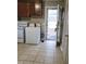 Kitchen with back door access to outside at 327 Ranch Farm Rd, Raleigh, NC 27603