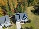Aerial view of house and neighborhood at 5356 Cypress Ln, Raleigh, NC 27609