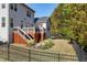 Two-story house with deck and fenced backyard at 5356 Cypress Ln, Raleigh, NC 27609