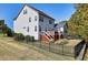 Two-story house with deck and fenced backyard at 5356 Cypress Ln, Raleigh, NC 27609