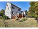 Two-story house with deck and fenced backyard at 5356 Cypress Ln, Raleigh, NC 27609