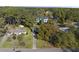 Aerial view of a home and surrounding neighborhood at 211 Reynolds Rd, Raleigh, NC 27609