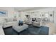 Open living room with hardwood floors and a view of the dining area at 504 Impala, Wendell, NC 27591