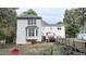 Two-story house with deck and fenced backyard at 159 Trantham Trl, Clayton, NC 27527