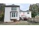 Two-story house with deck and fenced backyard at 159 Trantham Trl, Clayton, NC 27527