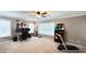 Spacious bonus room with home office and fitness area at 159 Trantham Trl, Clayton, NC 27527