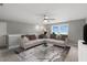 Bright bonus room with comfortable seating area at 53 Macy Cir, Wendell, NC 27591