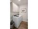 Convenient laundry room with washer and dryer at 53 Macy Cir, Wendell, NC 27591