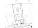 Plot plan showing a house, patio, and landscaping at 210 Bay Laurel Dr, Sanford, NC 27332