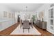 Spacious dining area with hardwood floors at 3007 Olde Weatherstone Way, Cary, NC 27513