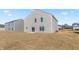 House exterior view with backyard and landscaping at 317 Leven Dr, Gibsonville, NC 27249