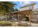 Spacious covered patio, perfect for outdoor entertaining at 2125 Star Sapphire Dr, Raleigh, NC 27610