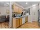 Kitchen boasts granite countertops and ample cabinet space at 2125 Star Sapphire Dr, Raleigh, NC 27610