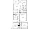 Two-story floor plan, primary suite, and open concept living space at 624 Gainer Dr # 17, Raleigh, NC 27610