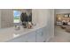 Double vanity bathroom with a modern design at 6429 Alfalfa Ln, Wake Forest, NC 27587