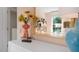 Stylish bedroom dresser with sunflowers and a gold 'hello' sign at 6429 Alfalfa Ln, Wake Forest, NC 27587