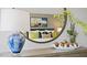 Bright bedroom with large mirror and decor at 316 Leven Dr, Gibsonville, NC 27249