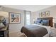 Bright bedroom with large window and contemporary decor at 316 Leven Dr, Gibsonville, NC 27249